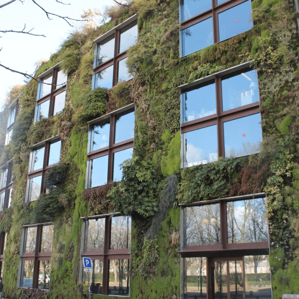 Green building: Vertikal gardening